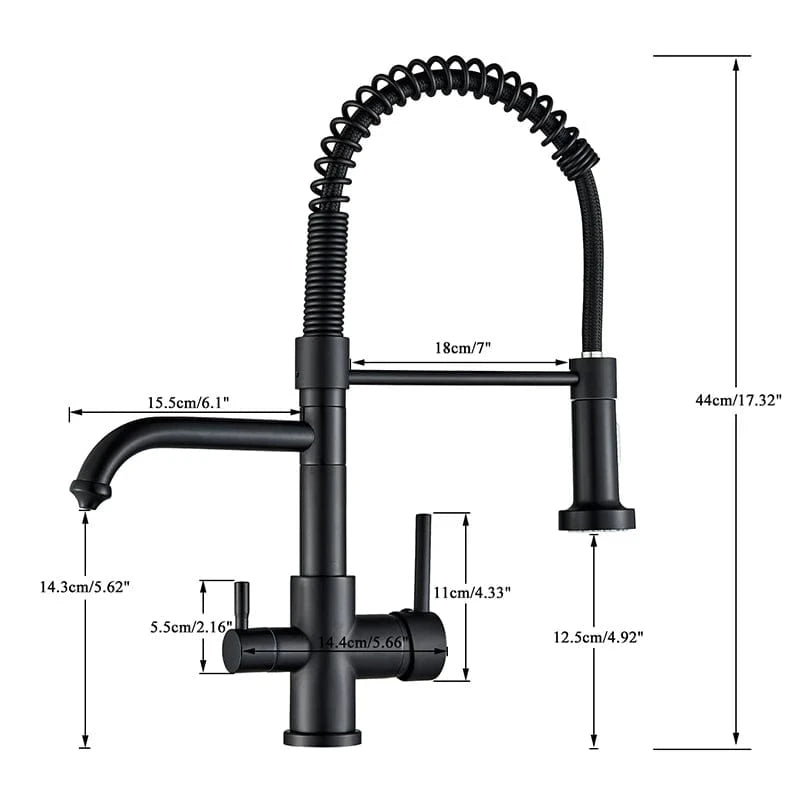 Mitigeo Robinet de Cuisine Professionnel