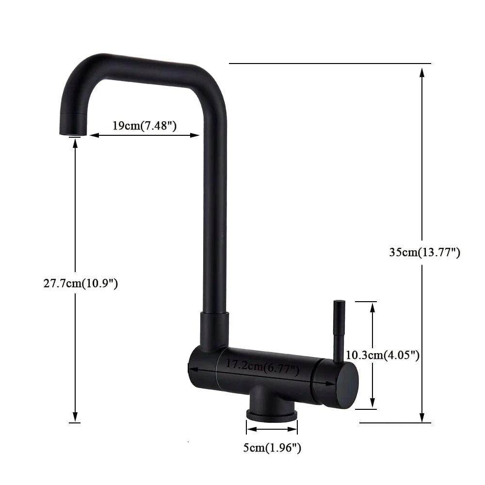 Mitigeo Robinet de Cuisine Rabattable