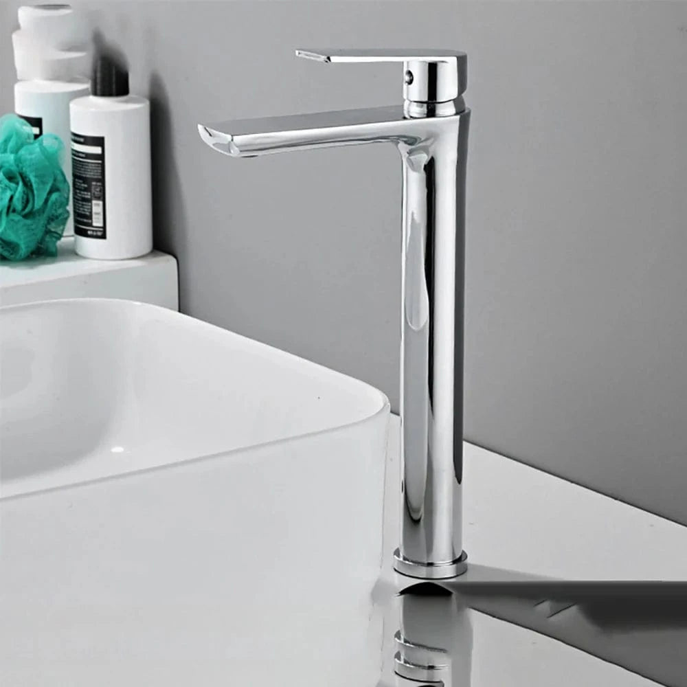 Mitigeo Chrome-Vasque Robinet de Lavabo de Salle de Bain