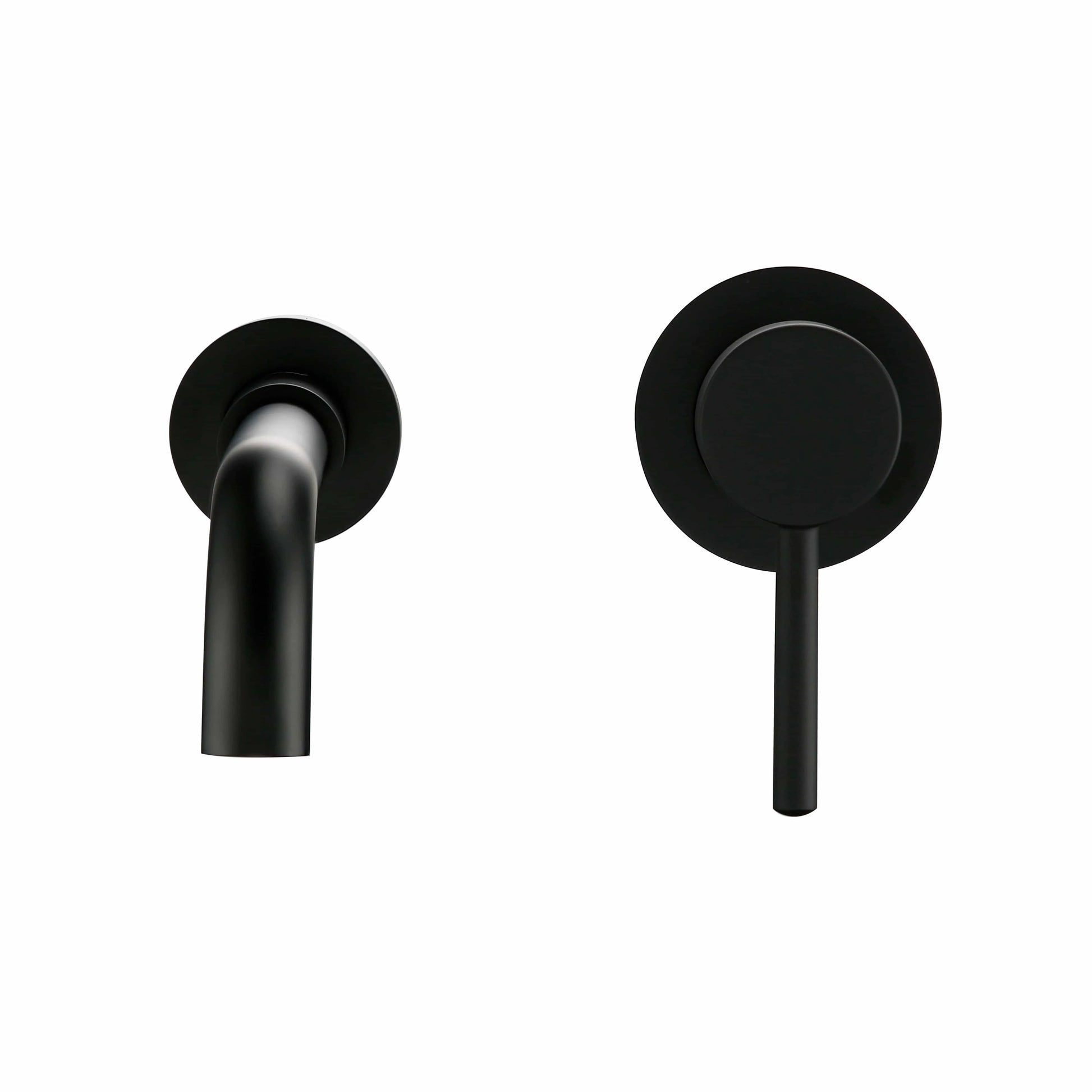Mitigeo Noir / 210mm Robinet Encastrable Lavabo