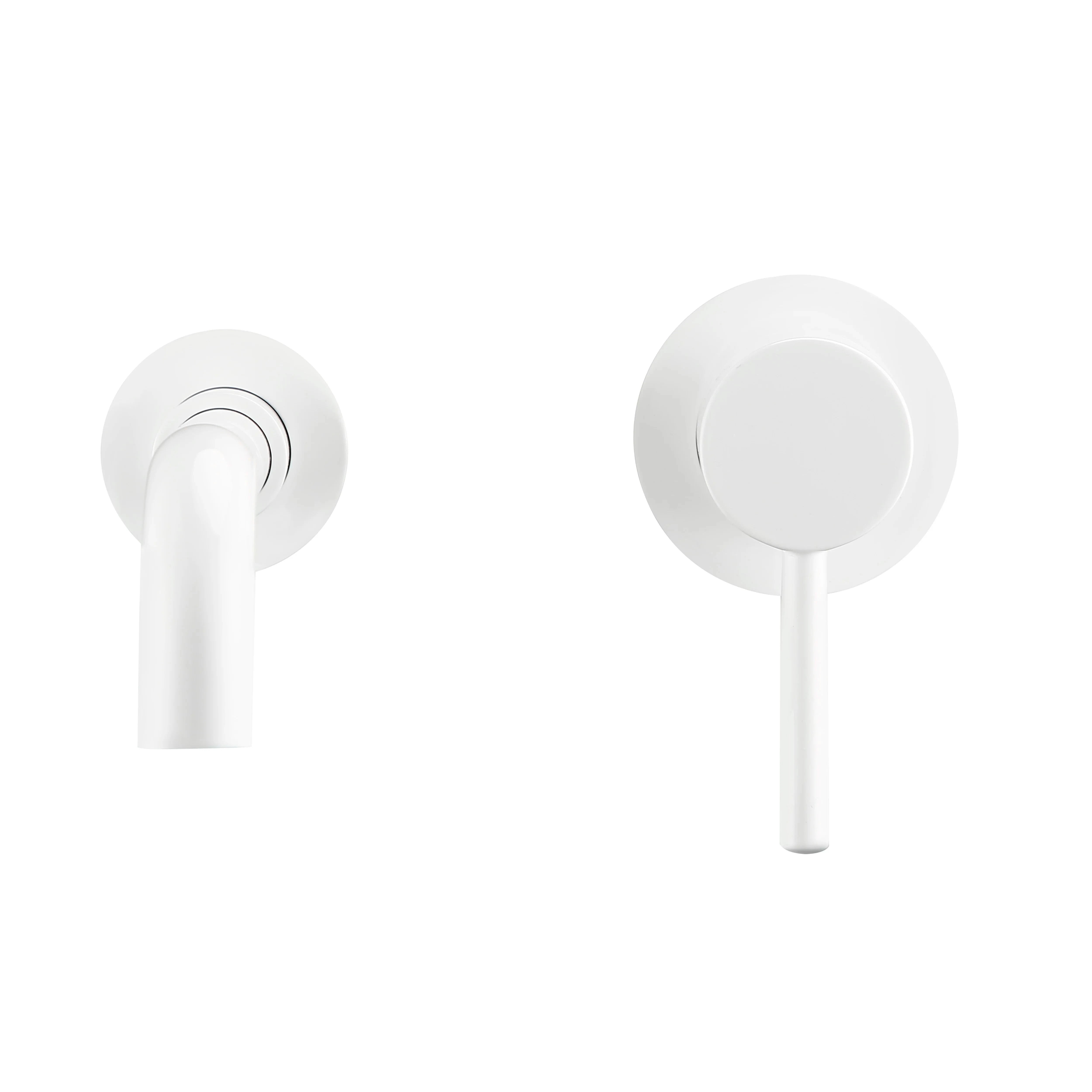 Mitigeo Blanc / 210mm Robinet Encastrable Lavabo