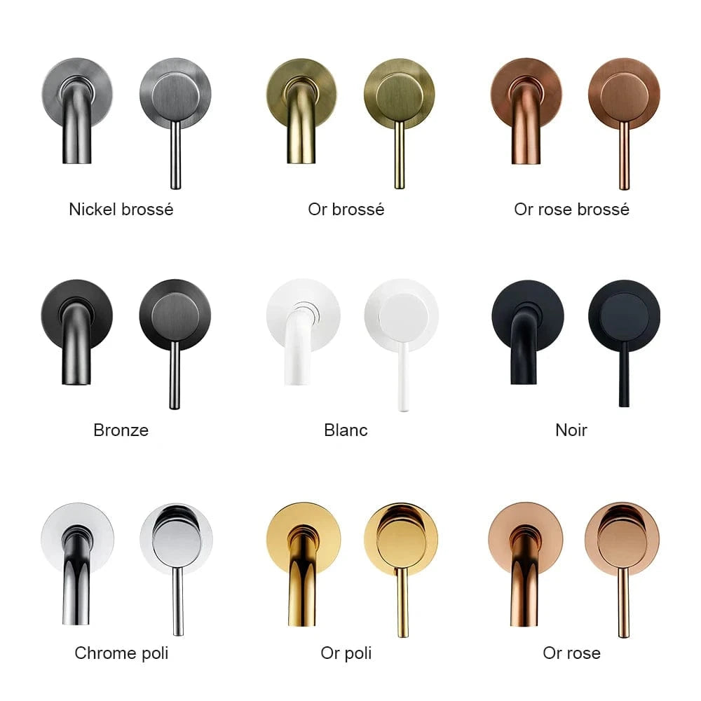 Mitigeo Robinet Encastrable Lavabo