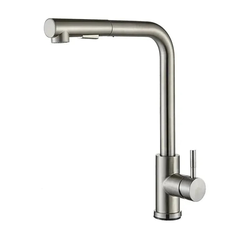 Mitigeo Nickel Brossé Robinet Extensible Cuisine