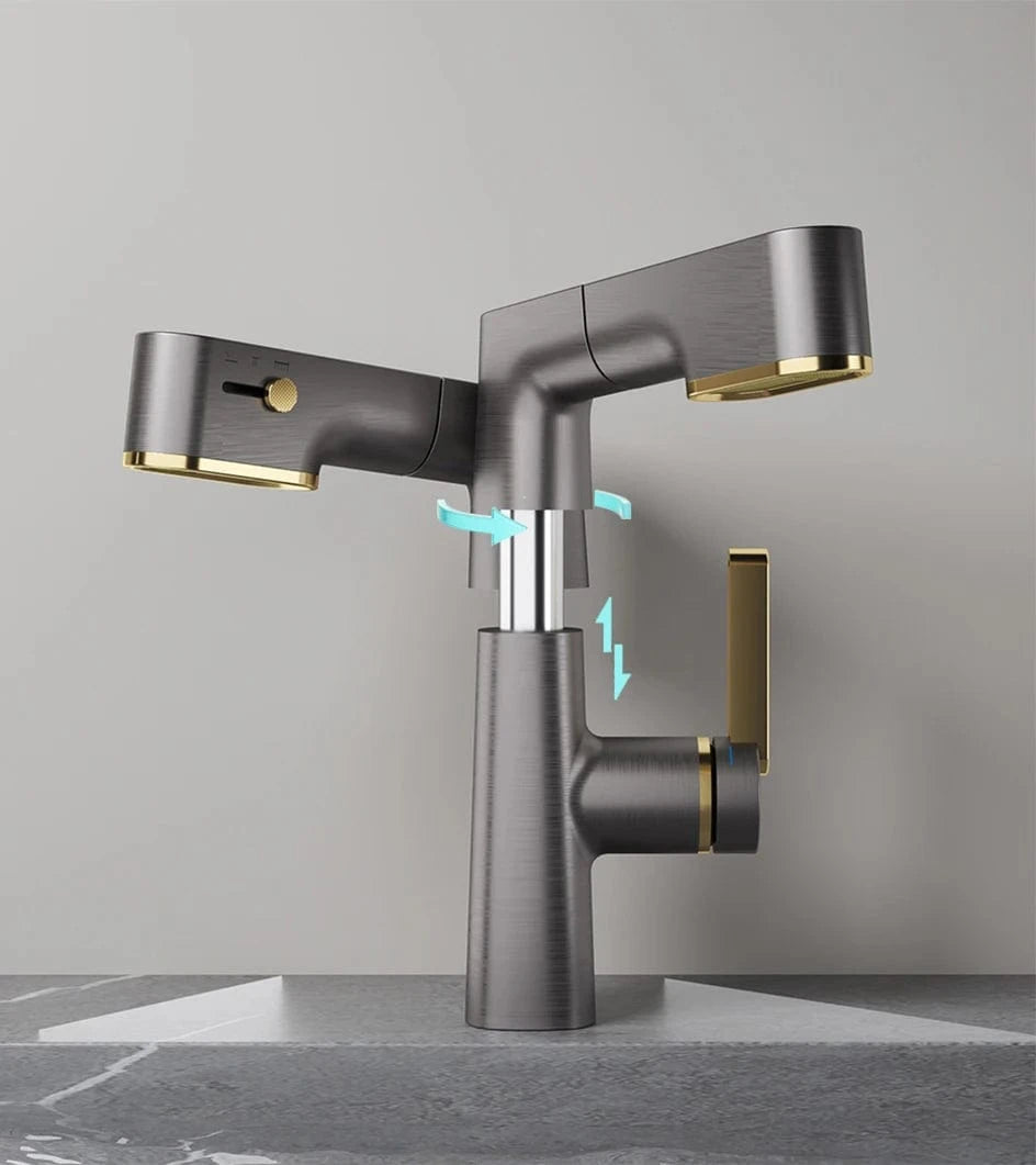 Mitigeo Robinet Lavabo avec Douchette