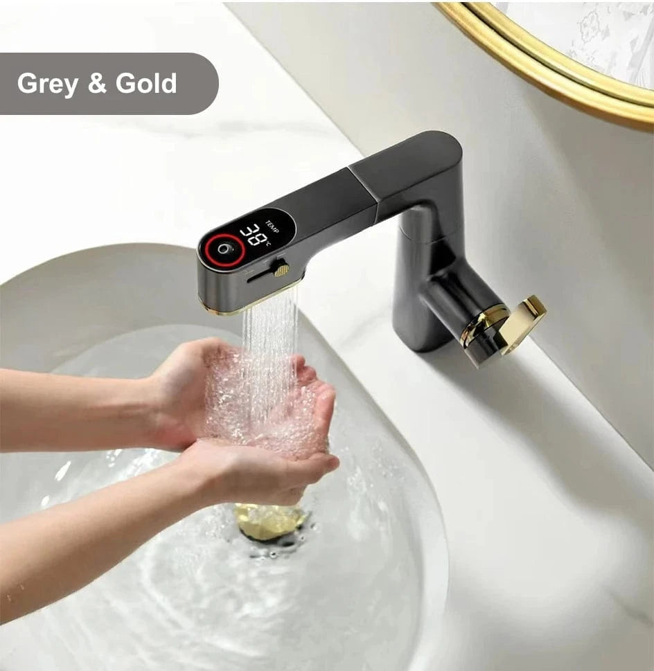Mitigeo Robinet Lavabo avec Douchette