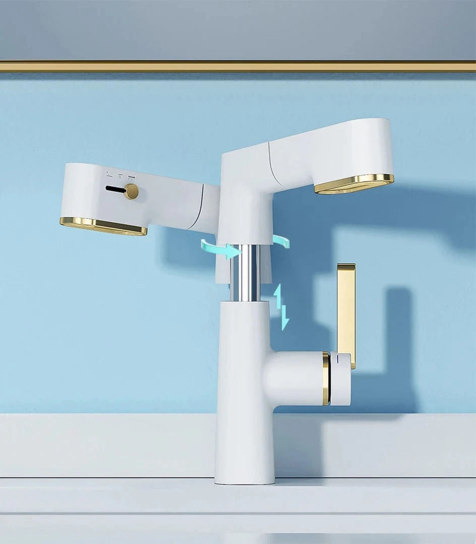 Mitigeo Robinet Lavabo avec Douchette