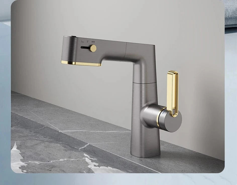 Mitigeo Robinet Lavabo avec Douchette