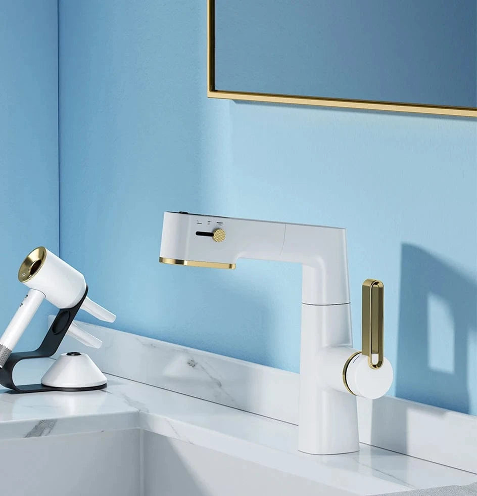 Mitigeo Robinet Lavabo avec Douchette