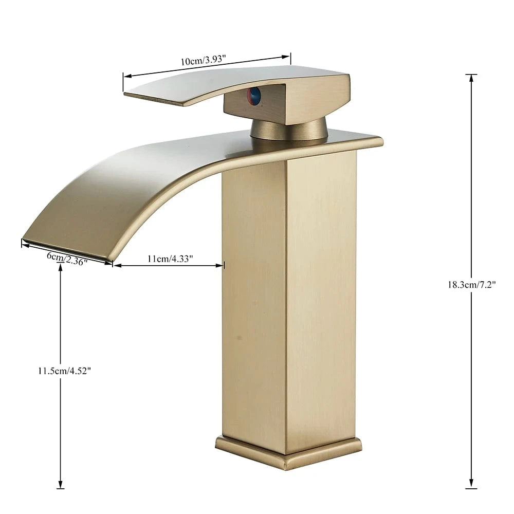 Mitigeo Robinet Lavabo Cascade