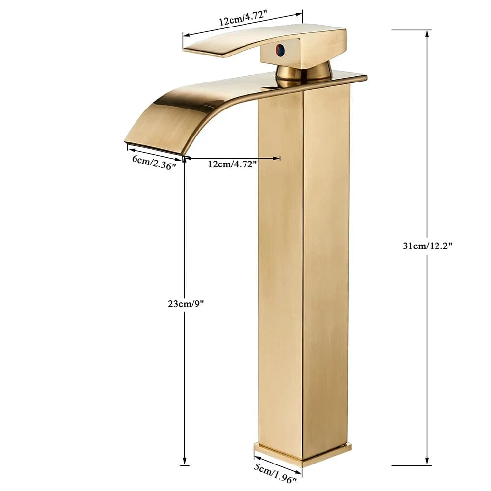 Mitigeo Robinet Lavabo Cascade