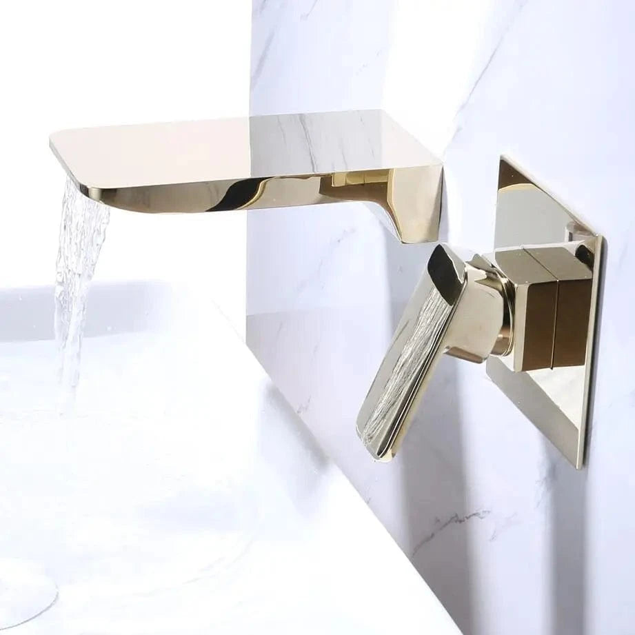Mitigeo Robinet Lavabo Encastrable Noir