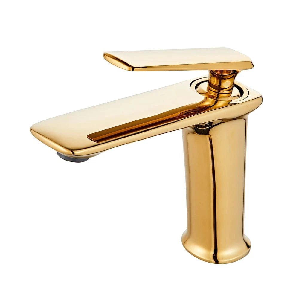 Mitigeo Or- Lavabo Robinet Lavabo Noir Mat