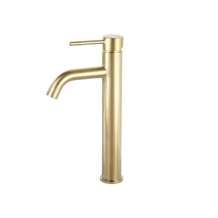 Mitigeo Or Brossé - Vasque Robinet Lavabo Or Brossé
