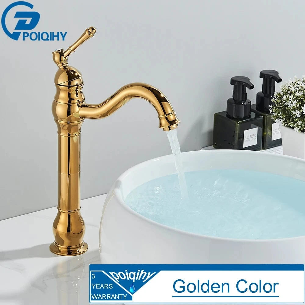 Mitigeo Or - Vasque Robinet Lavabo Retro