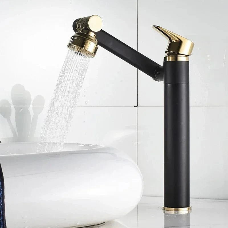 Mitigeo Robinet Mitigeur Lavabo Chrome Rotatif