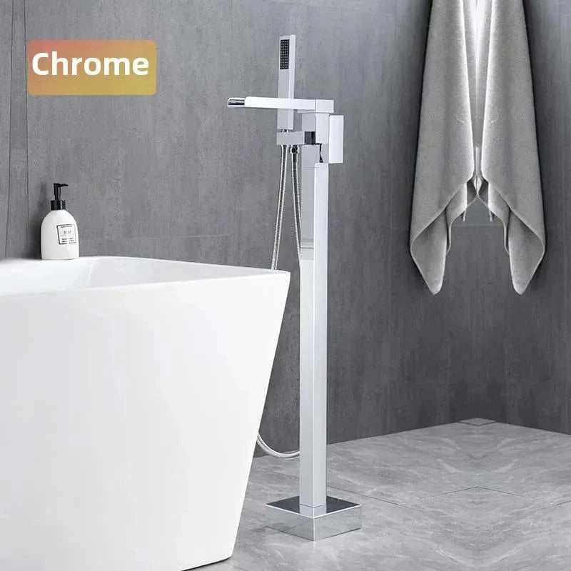 Mitigeo Chrome Robinet pour Baignoire Ilot