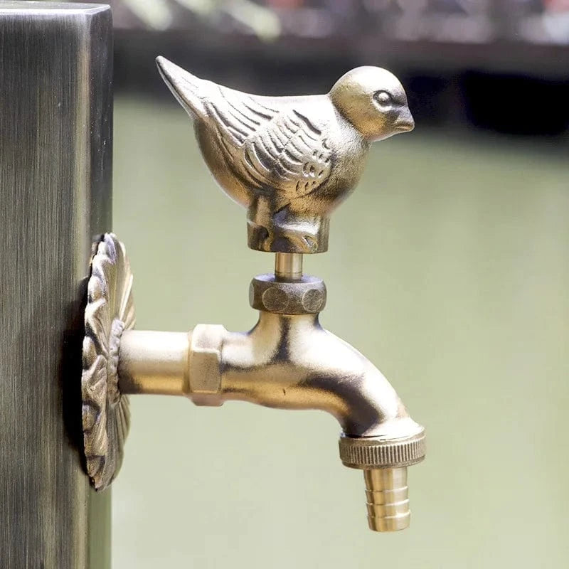 Mitigeo Oiseau A Robinet pour Exterieur