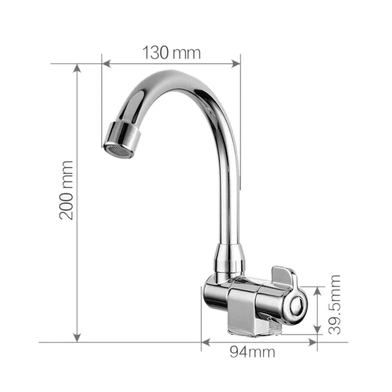 Mitigeo Robinetterie d'eau froide Rétractable