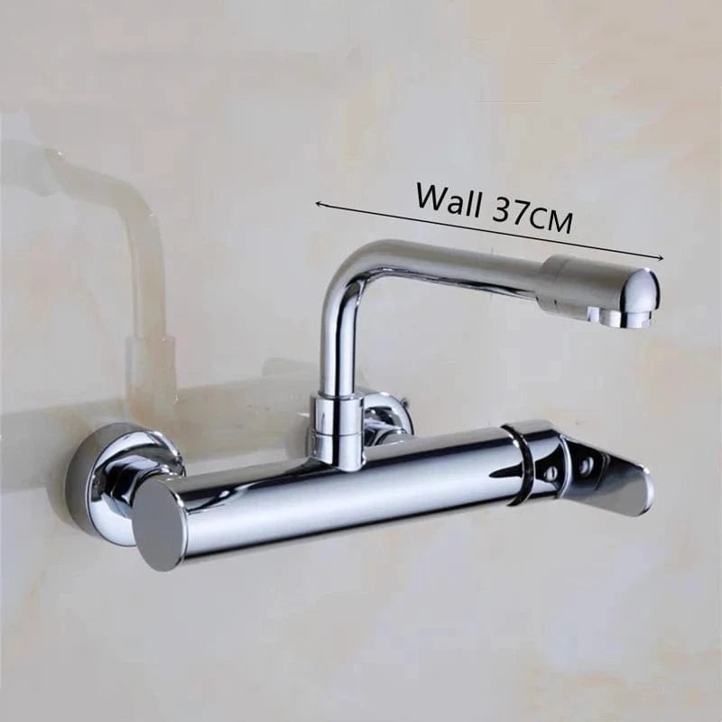 Mitigeo Chrome 3 Robinetterie Murale Cuisine