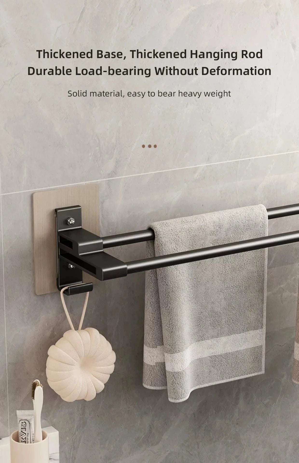 Mitigeo Salle de Bain Porte Serviette