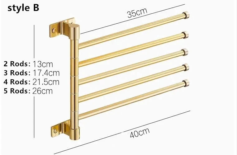 Mitigeo Salle de Bain Porte Serviettes