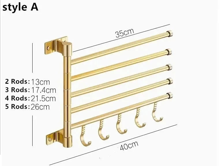 Mitigeo Salle de Bain Porte Serviettes