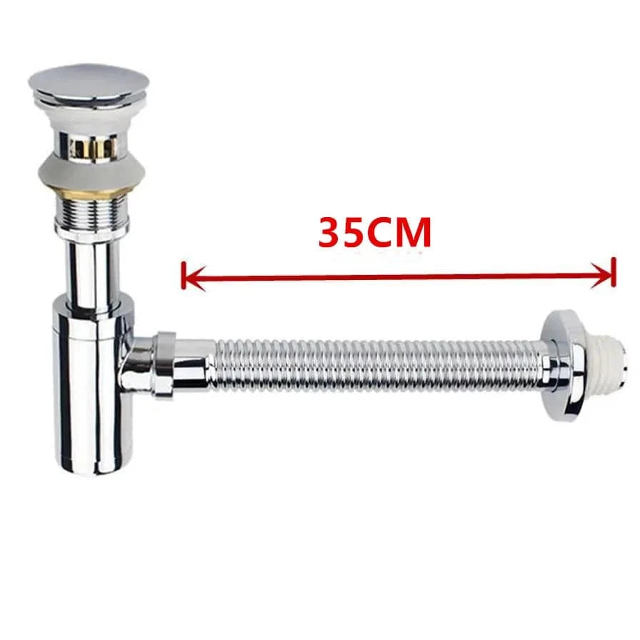 Mitigeo Siphon avec Bonde Lavabo