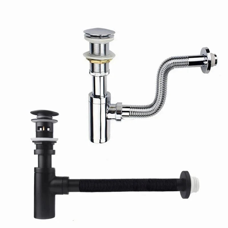 Mitigeo Siphon avec Bonde Lavabo