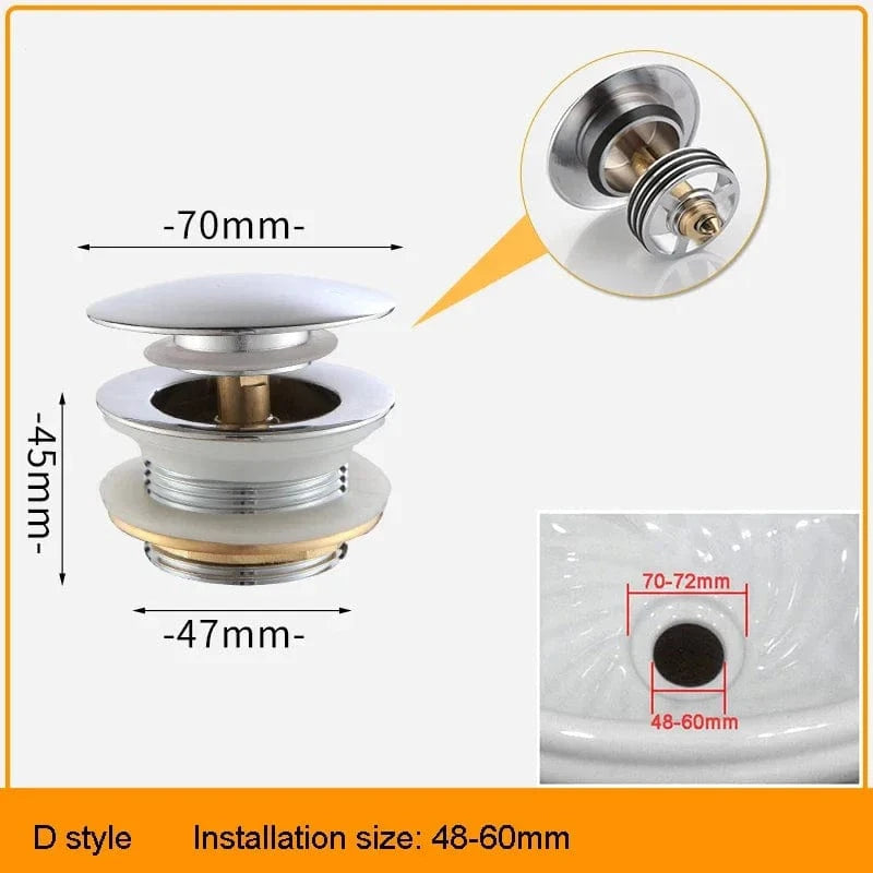 Mitigeo D Siphon pour Baignoire