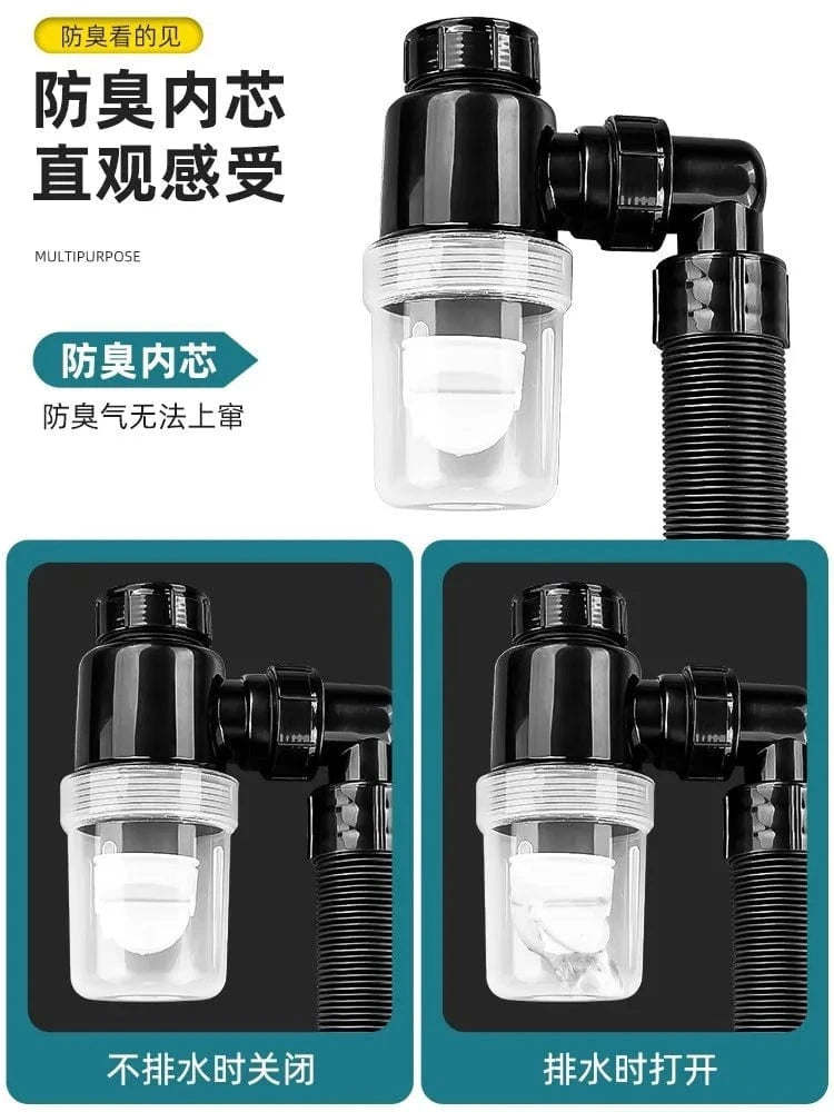 Mitigeo Siphon pour Evier