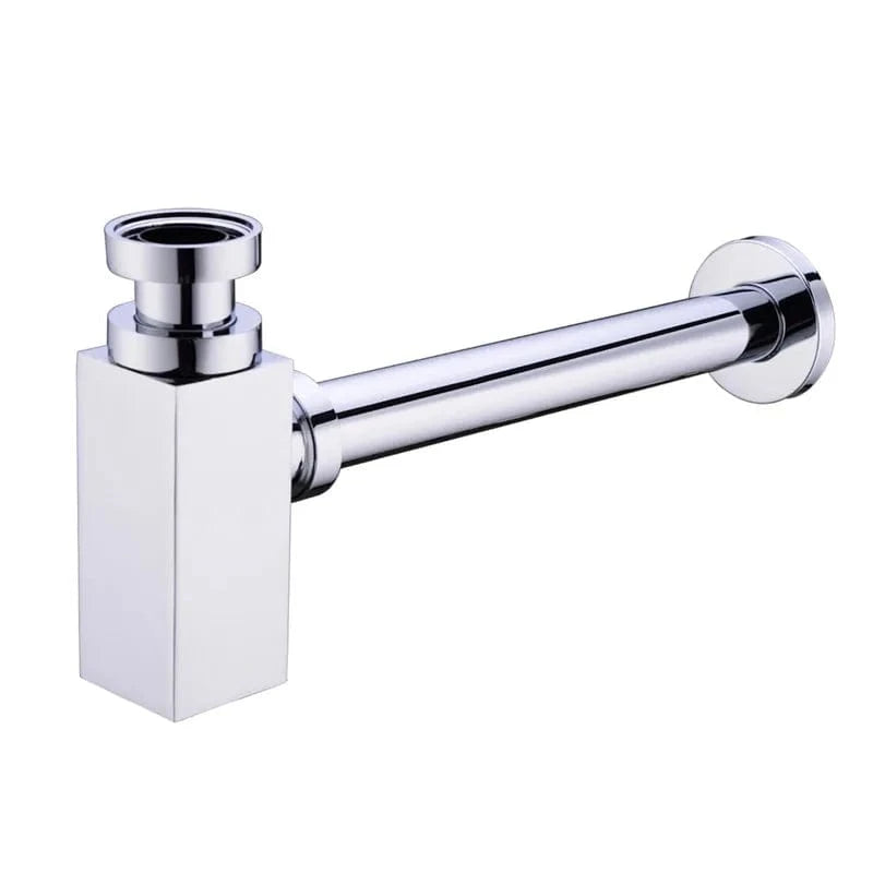 Chrome Siphon pour Lavabo Mitigeo