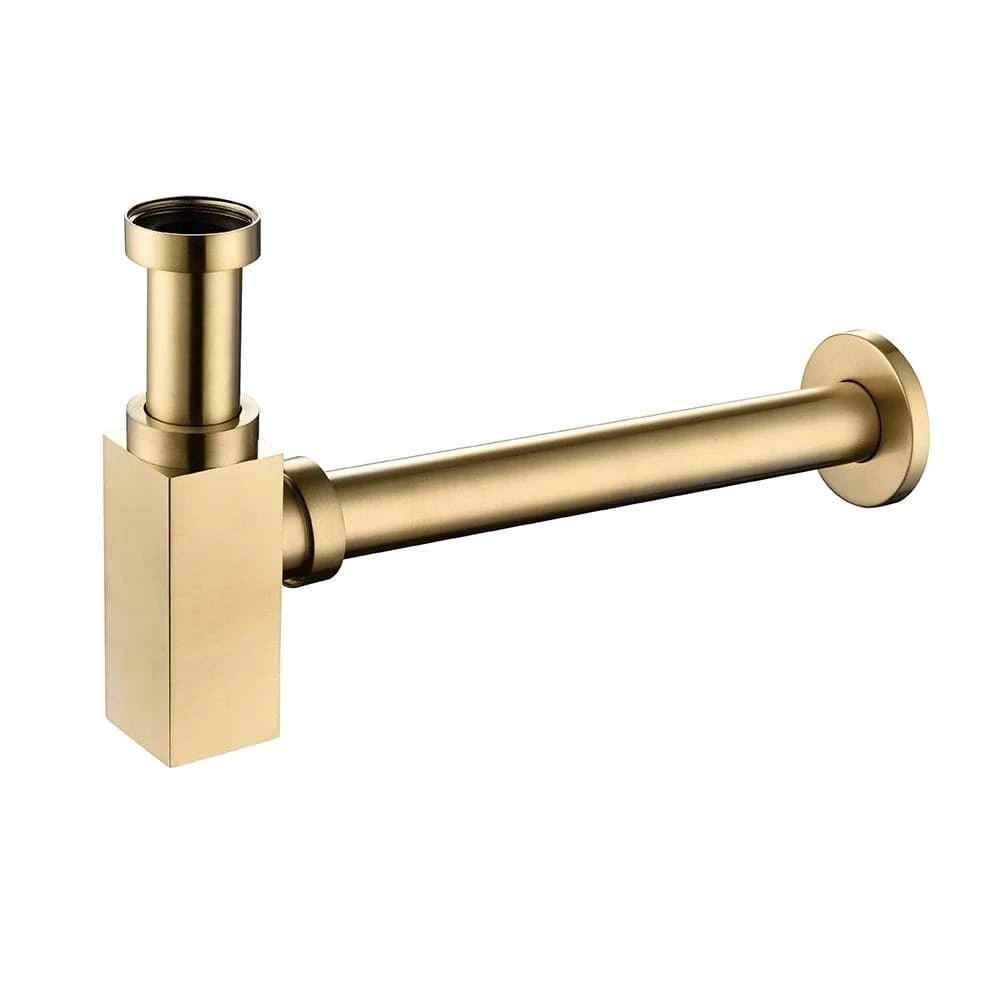 Or  Brosse Siphon pour Lavabo Mitigeo