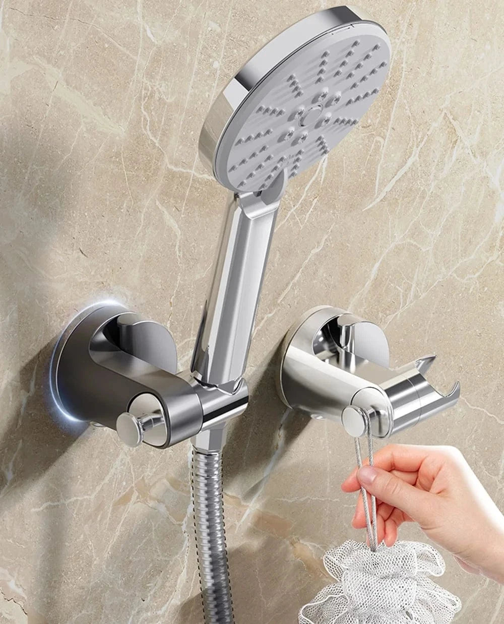 Mitigeo Support Pommeau de Douche Ventouse
